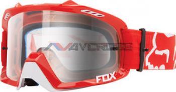 Maschera Air Defence Race red-Clear Lens