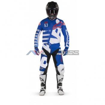 Completo Alpinestar Racer Braap Blue White Red