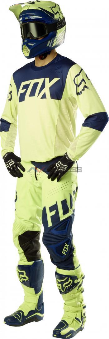 Completo Fox Flexair Libra Le Navy-Yellow