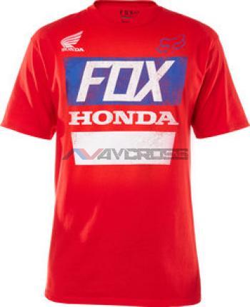 T-shirt Honda Distressed Basic Red