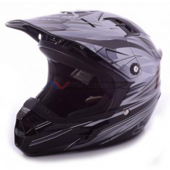 Casco Fox V2 Hybrid Black