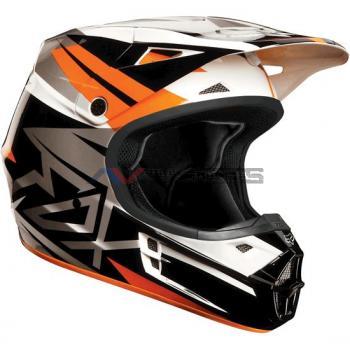 Casco Fox V1 Costa Orange