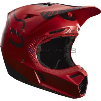 Casco Fox V3 Moth LE Red-Black